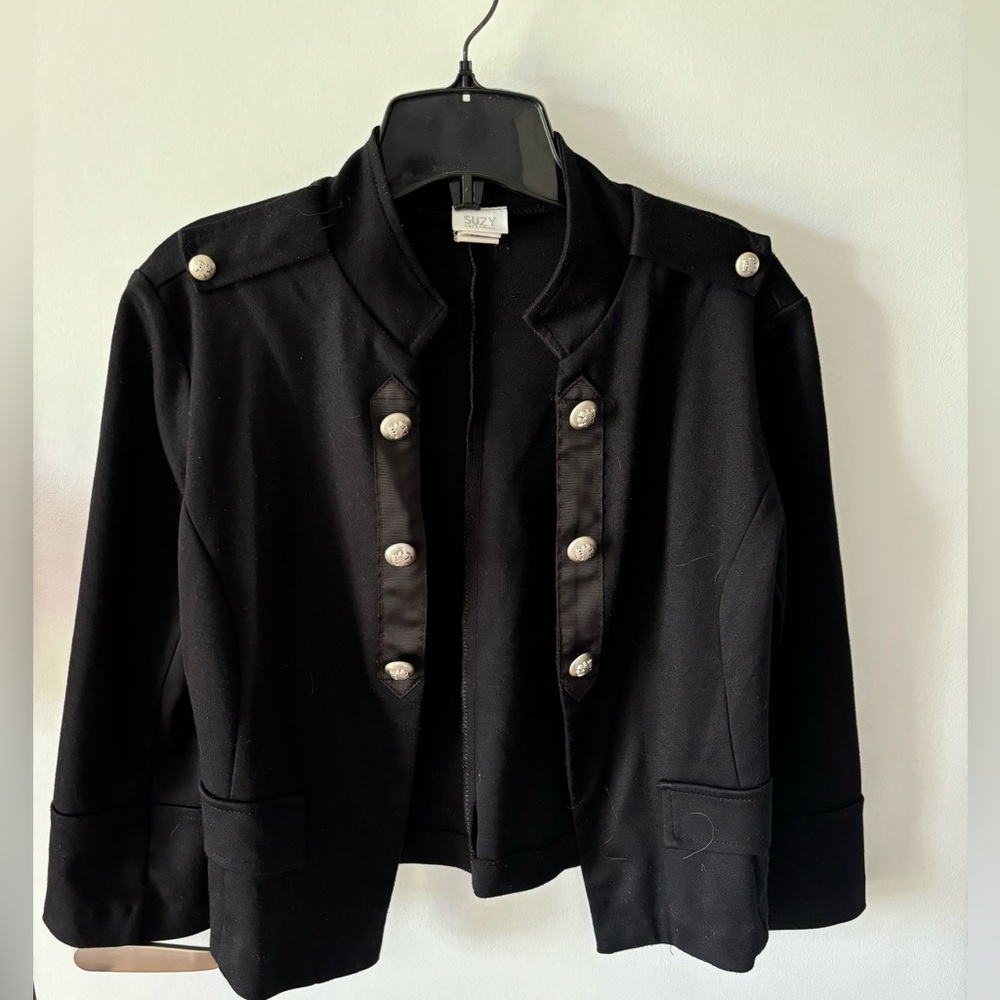 Military Inspired Blazer Jacket